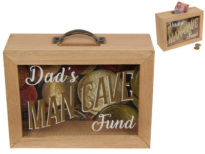 20cm Mancave Money Box
