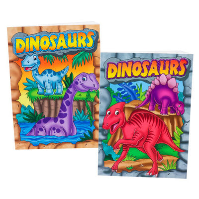 Coloring Book Dinosaurs Asst 128pgs