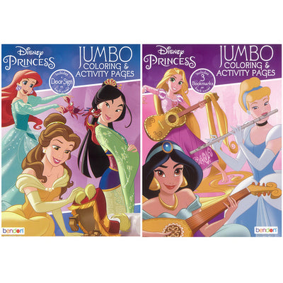 Disney Coloring & Activity Book Princess 80pgs