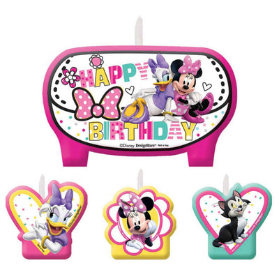 Minne Mouse Happy Birthday Candles Set