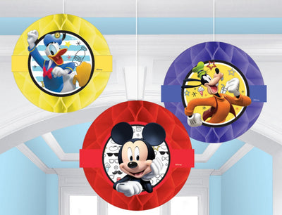 Mickey Mouse Honeycomb Decorations