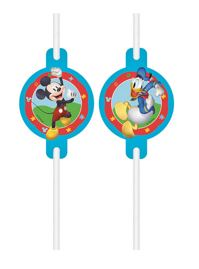 Mickey Mouse Club House Straws (4 PCS)