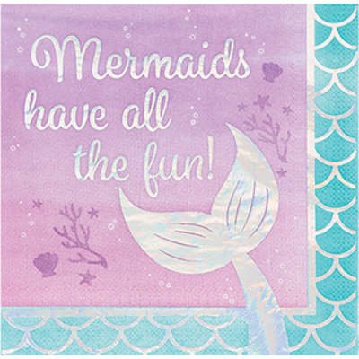 Mermaid Lunch Napkins