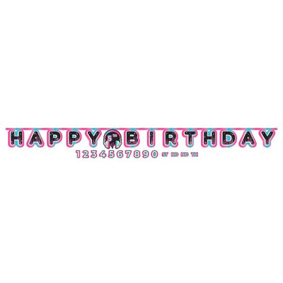 Internet Famous Birthday Jumbo Add-A-Age Letter Banner