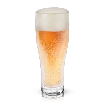 Glacier double wall chilling beer glass