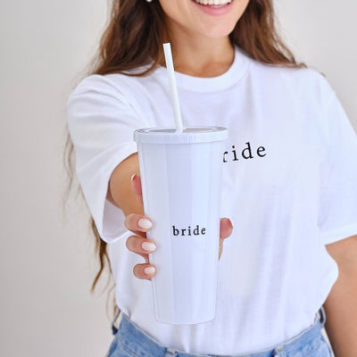 Hen Party Bride Straw Cup