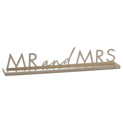 Wedding Mr & Mrs Table Sign