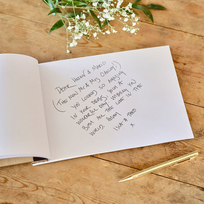 Wedding Wooden Guest Book