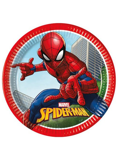 Spiderman Paper Plates (8PCS)