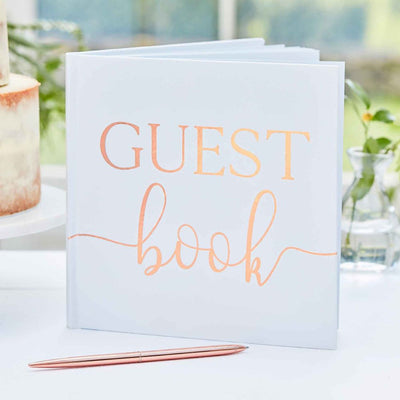 Botanical Wedding Guest Book