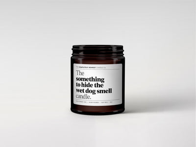 The Something Smells Like Wet Dog Candle