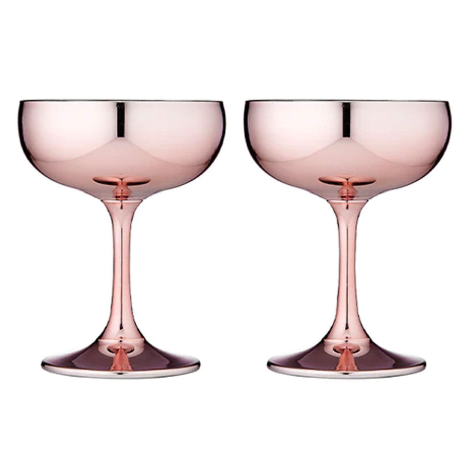 Rose Gold Glassware