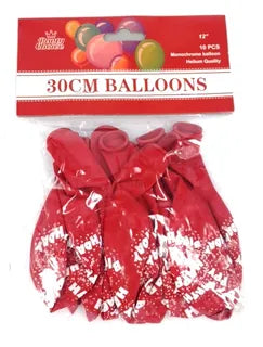 30' Happy Birthday Balloons (10PCS)