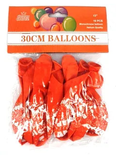 30' Happy Birthday Balloons (10PCS)