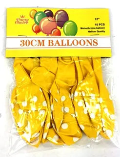 30' Dotted Balloons (10PCS)