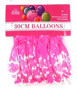 30' Happy Birthday Balloons (10PCS)