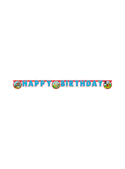 Mickey Mouse “Happy Birthday” Banner